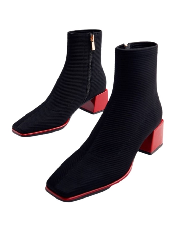 Botines Elásticos con cremallera Inger GIOSEPPO