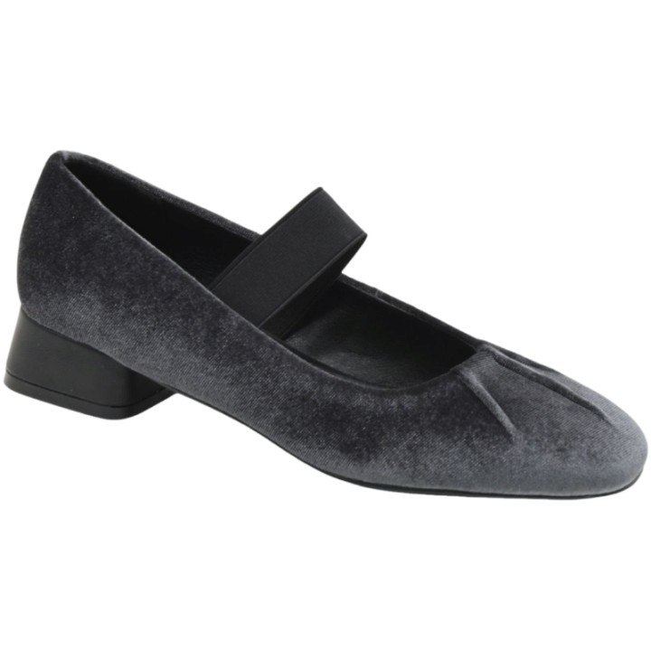 Merceditas Bailarinas Terciopelo Tacón Azarey