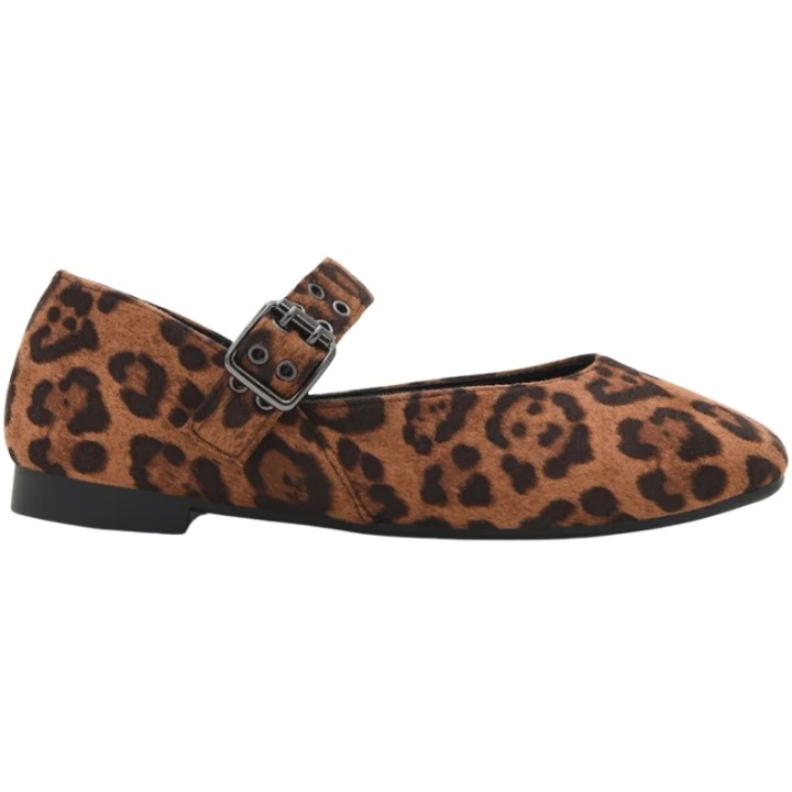 Bailarinas con Hebilla Animal Print Azarey