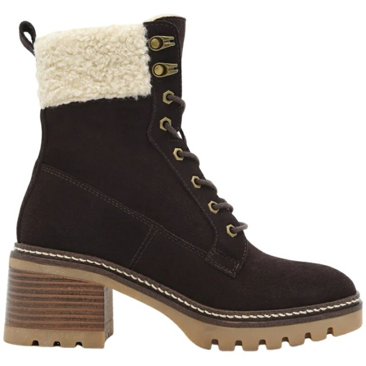 Botas con tacón y forro para mujer Nyrex