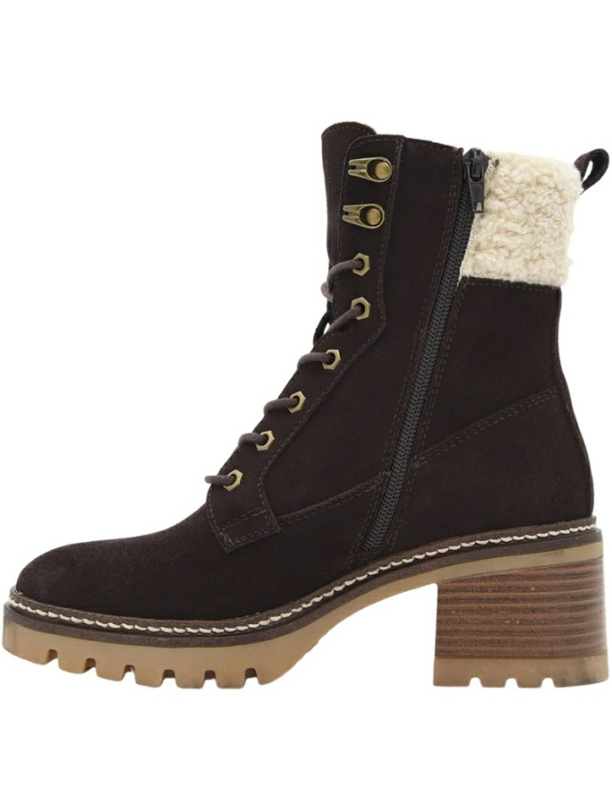 Botas con tacón y forro para mujer Nyrex