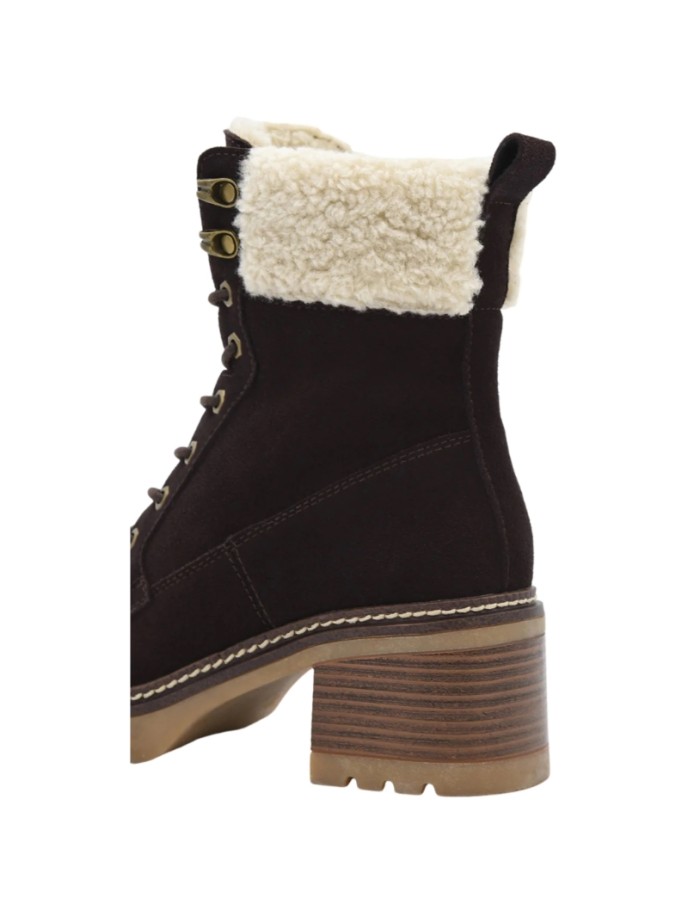 Botas con tacón y forro para mujer Nyrex