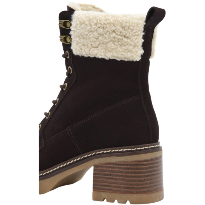 Botas con tacón y forro para mujer Nyrex