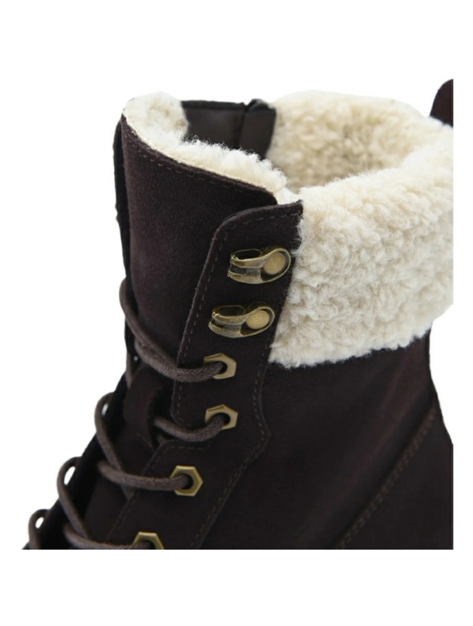 Botas con tacón y forro para mujer Nyrex