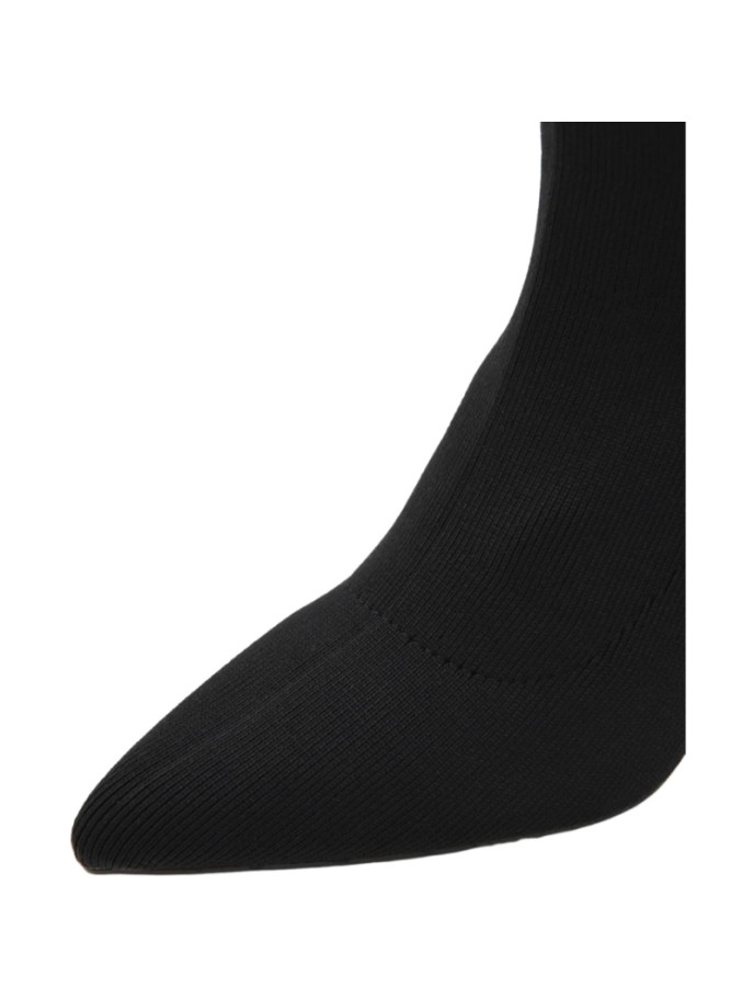 Botín Estilo Calcetín Elástico con Tacón Nyrex