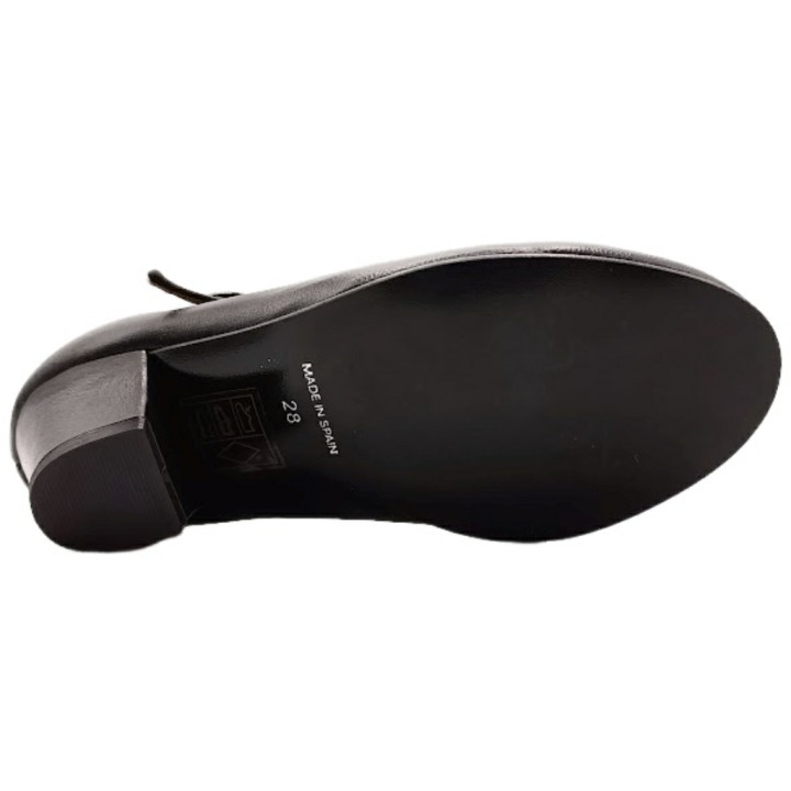 Zapato de Flamenca Negro Sevillana Made in Spain