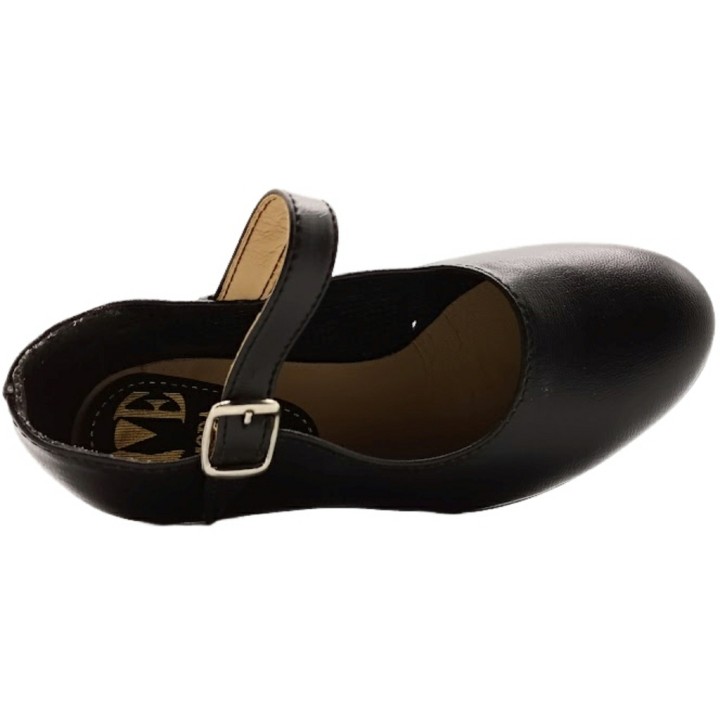 Zapato de Flamenca Negro Sevillana Made in Spain