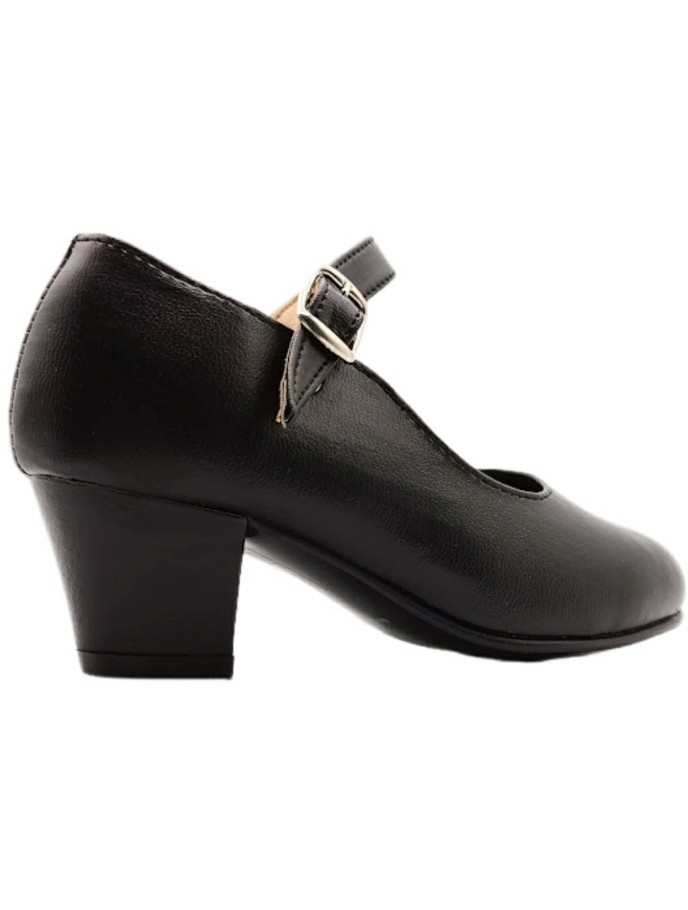 Zapato de Flamenca Negro Sevillana Made in Spain