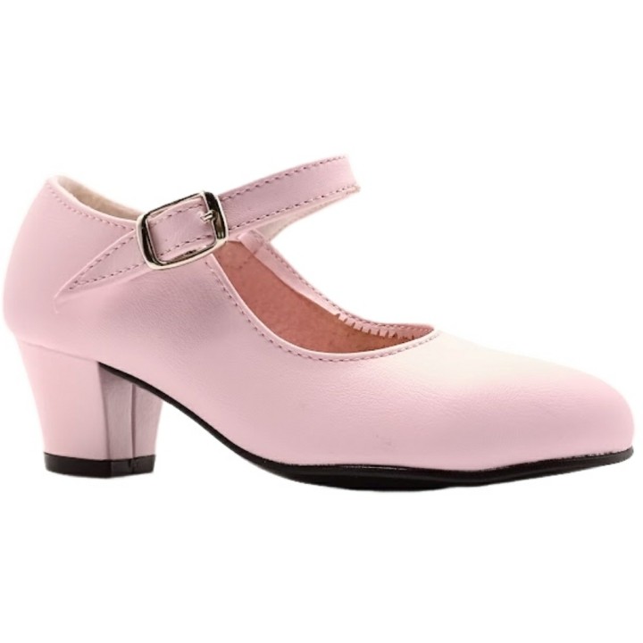 Zapato de Flamenca Rosa Sevillana Made in Spain