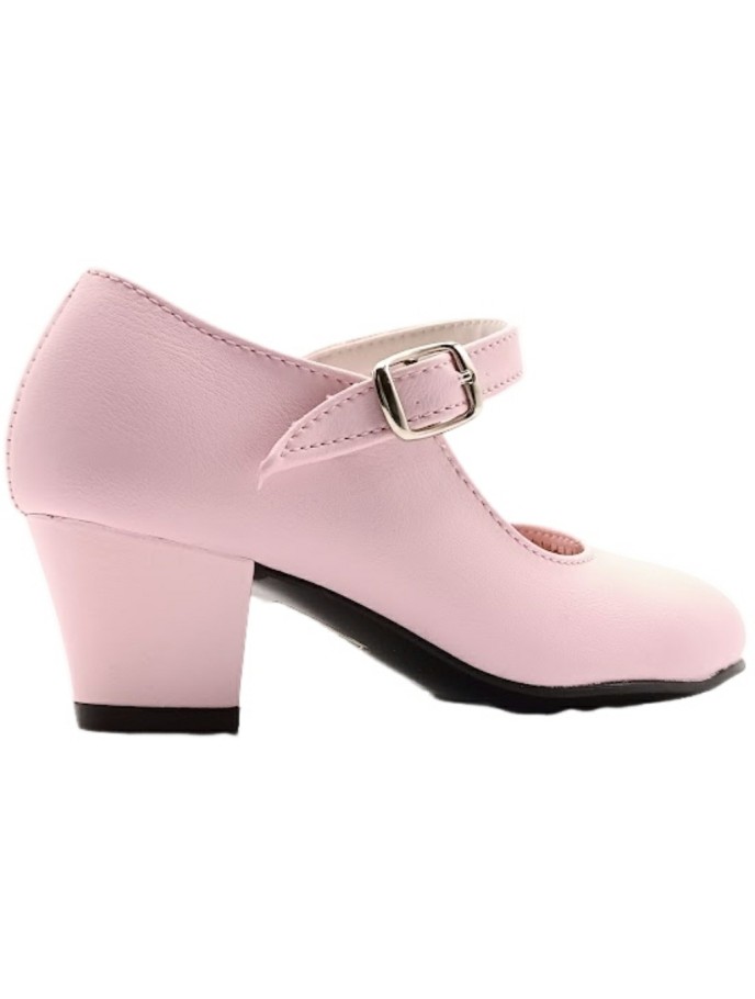 Zapato de Flamenca Rosa Sevillana Made in Spain