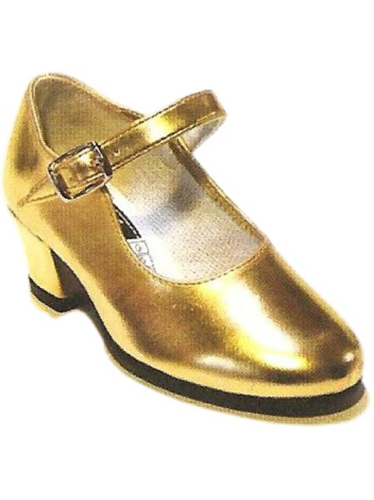 Zapato de Flamenca Oro Sevillana Made in Spain