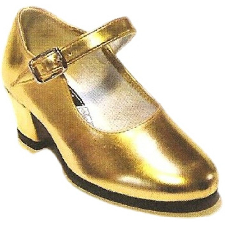 Zapato de Flamenca Oro Sevillana Made in Spain