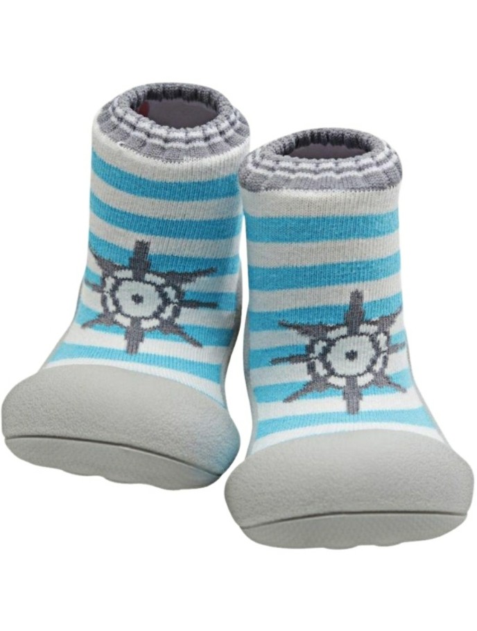 Calcetines respetuosos Attipas Marine Sky Algodón