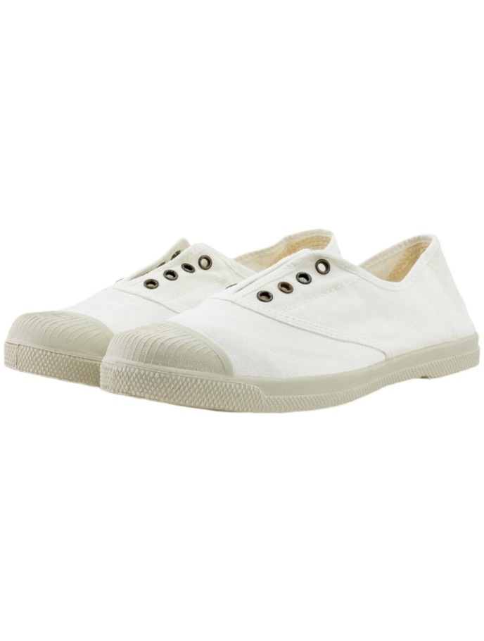 Zapatillas Bambas Elásticas de Lona Natural World