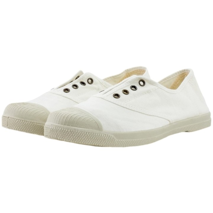Zapatillas Bambas Elásticas de Lona Natural World
