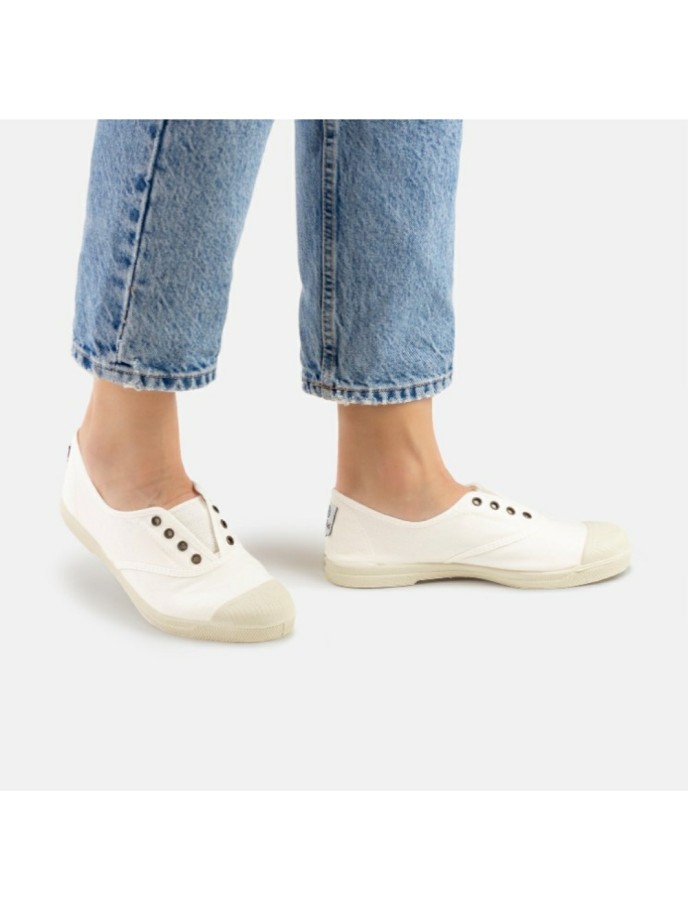 Zapatillas Bambas Elásticas de Lona Natural World