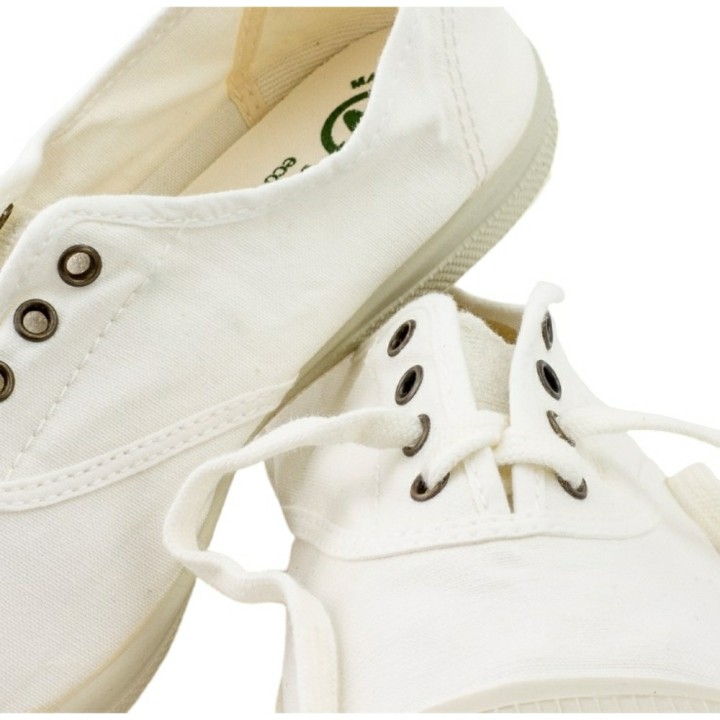 Zapatillas Bambas Elásticas de Lona Natural World