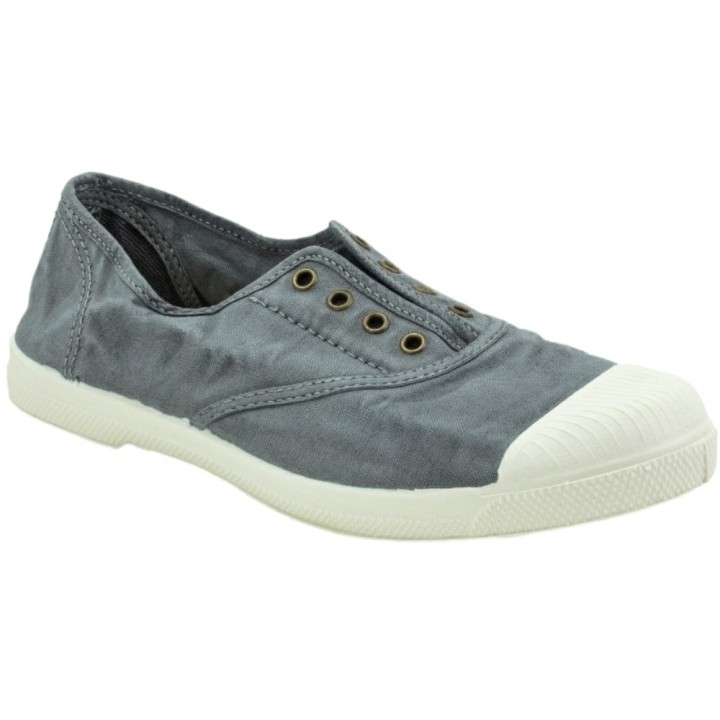Zapatillas Bambas de Lona Lavada Natural World