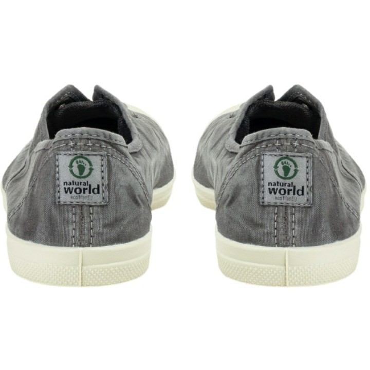 Zapatillas Bambas de Lona Lavada Natural World