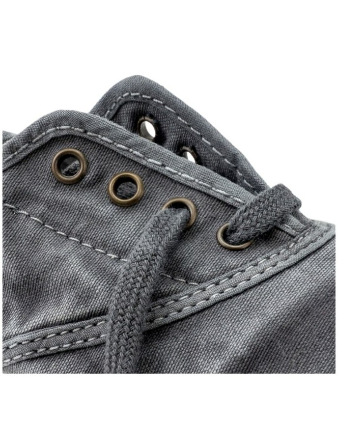 Zapatillas Bambas de Lona Lavada Natural World