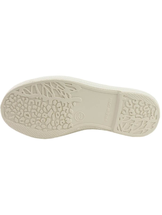 Bambas Elásticas niños lona lavada Natural World