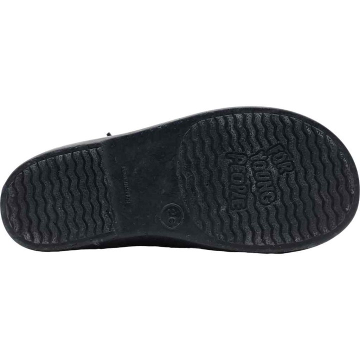 Botas Serraje Picado con cordón o lazo
