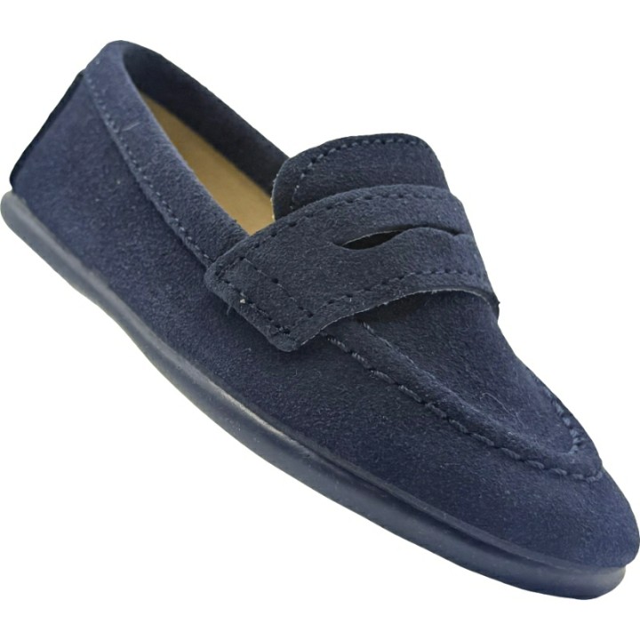 Mocasín Blandito para niño serraje De Pablos