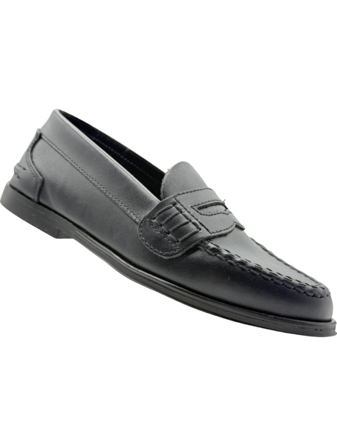 Mocasín Castellano Escotado Piel Mate De Pablos