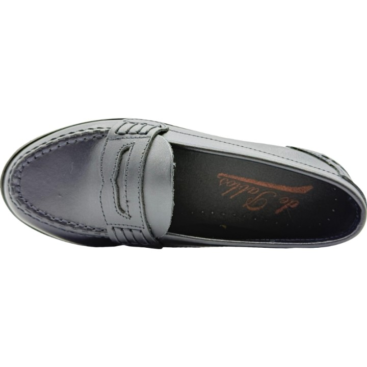 Mocasín Castellano Escotado Piel Mate De Pablos