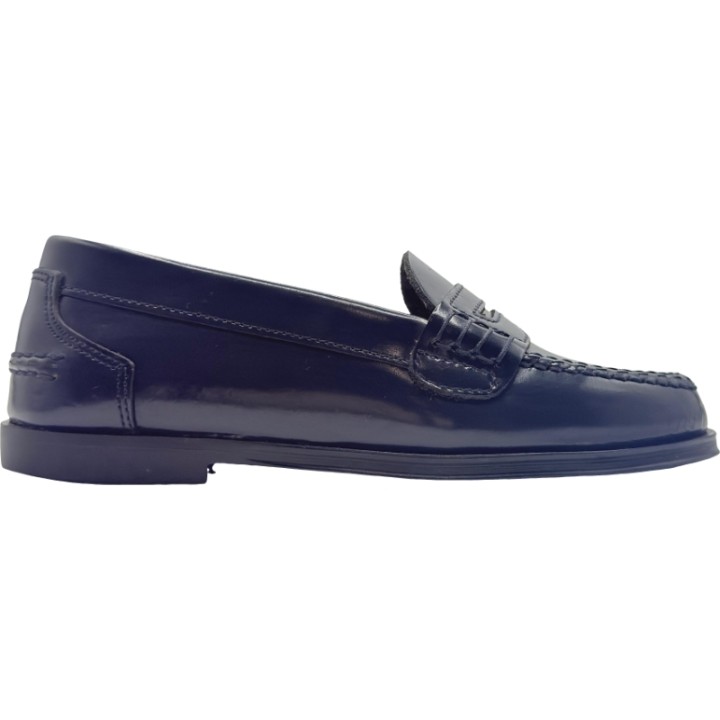 Mocasín Escotado Piel Brillante De Pablos