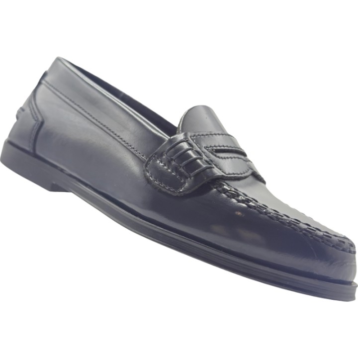 Mocasín Escotado Piel Brillante De Pablos