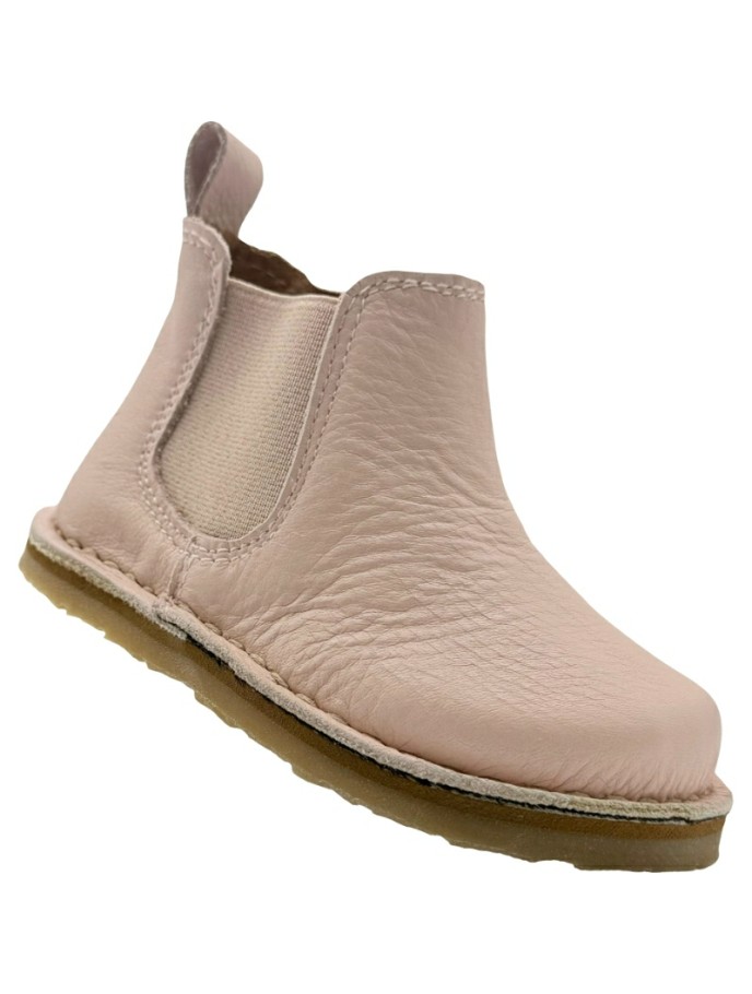 Botitas Barefoot Elastic Piel Cremallera De Pablos