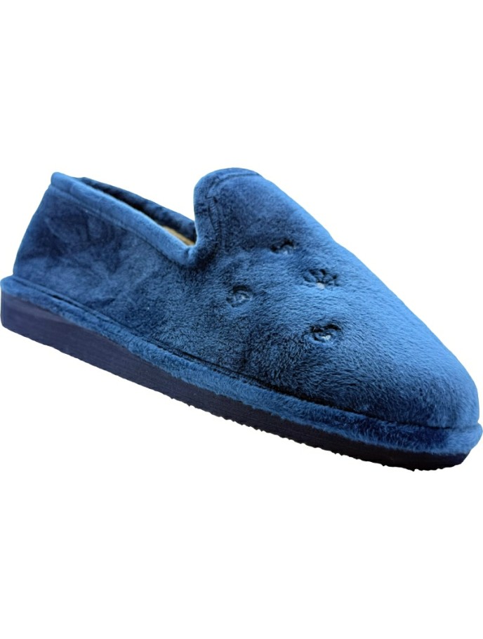 Chinela para casa de Felpa con Cuña De Pablos