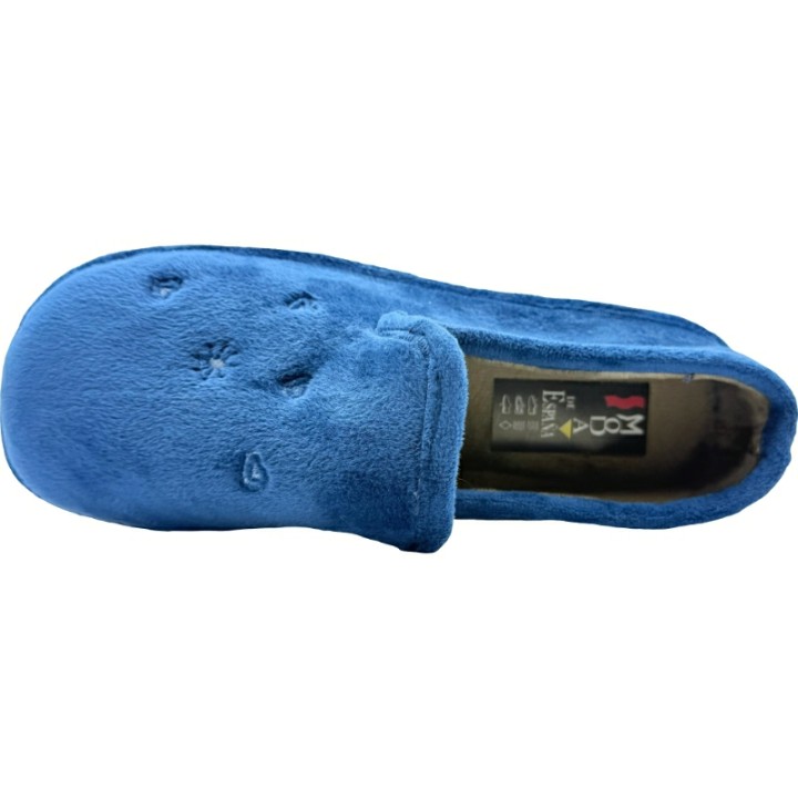 Chinela para casa de Felpa con Cuña De Pablos