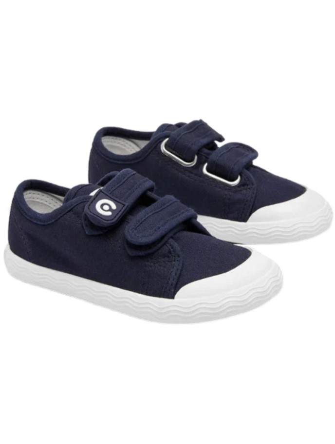 Zapatillas de Lona puntera Doble Velcro Conguitos