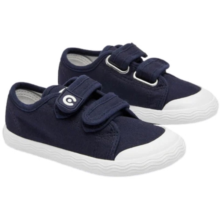 Zapatillas de Lona puntera Doble Velcro Conguitos