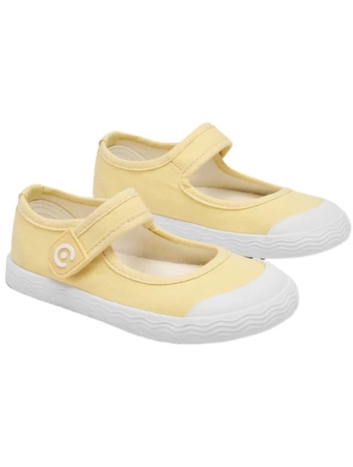 Merceditas de Lona con velcro y puntera Conguitos