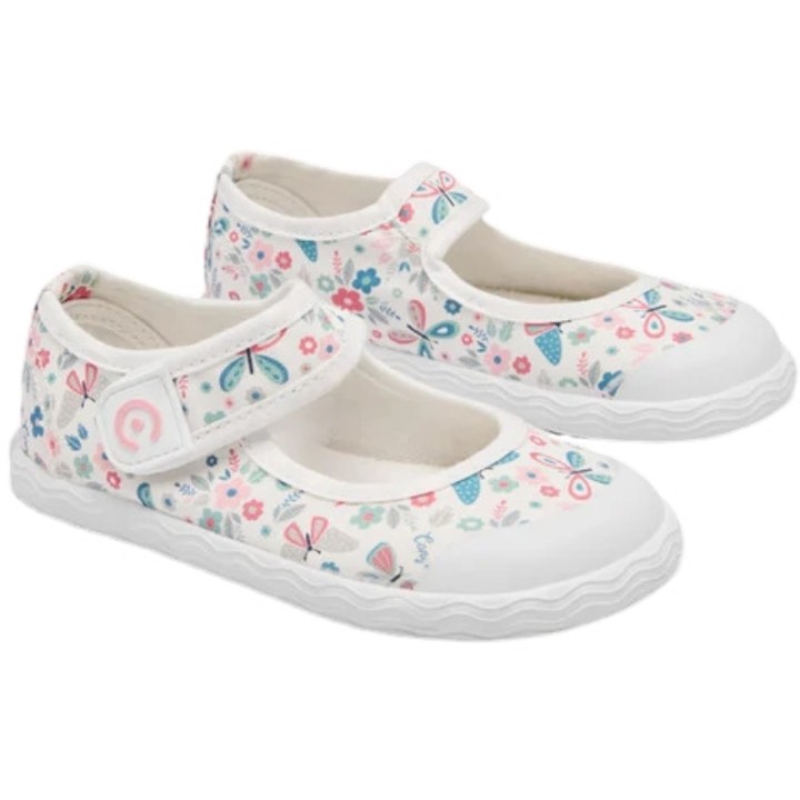 Merceditas de lona estampadas velcro Conguitos