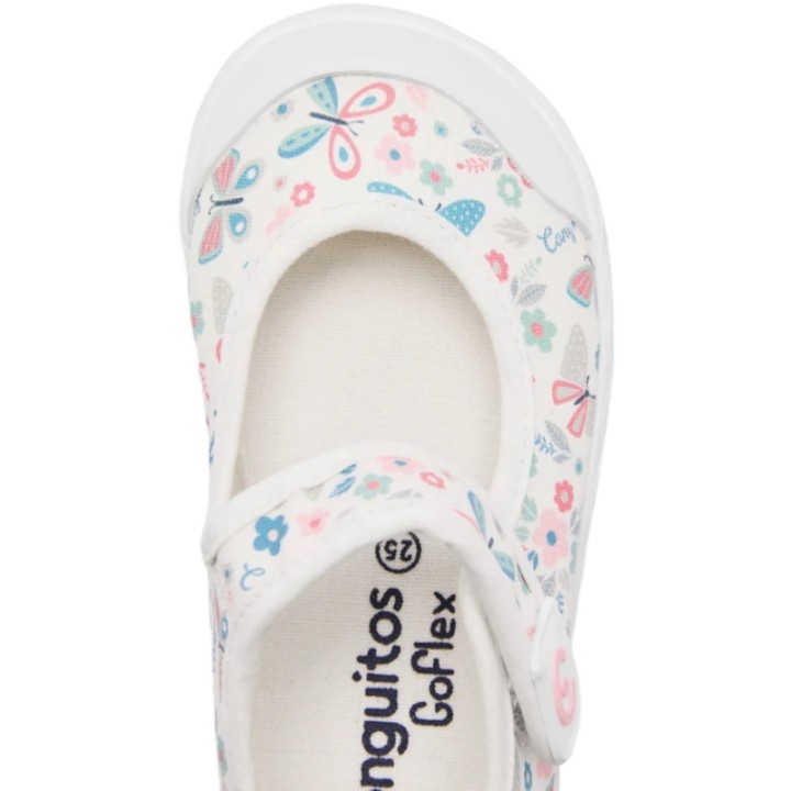 Merceditas de lona estampadas velcro Conguitos