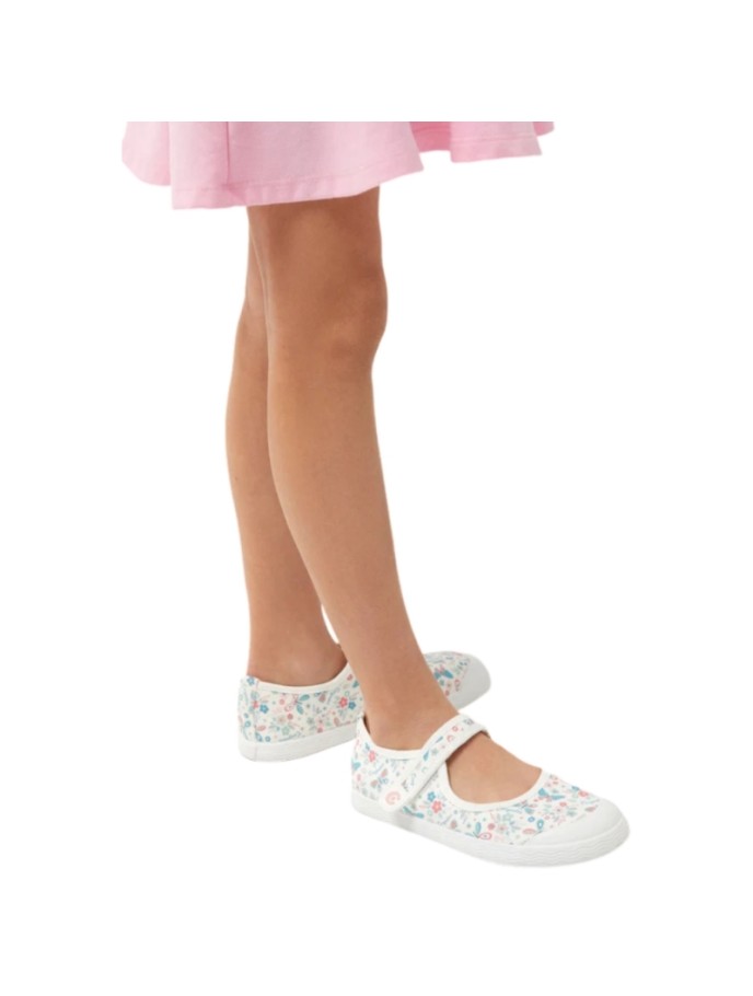 Merceditas de lona estampadas velcro Conguitos