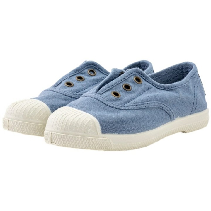 Bambas Elásticas para niños de Lona Natural World