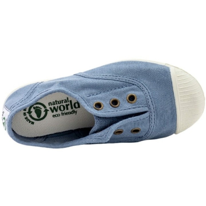 Bambas Elásticas para niños de Lona Natural World