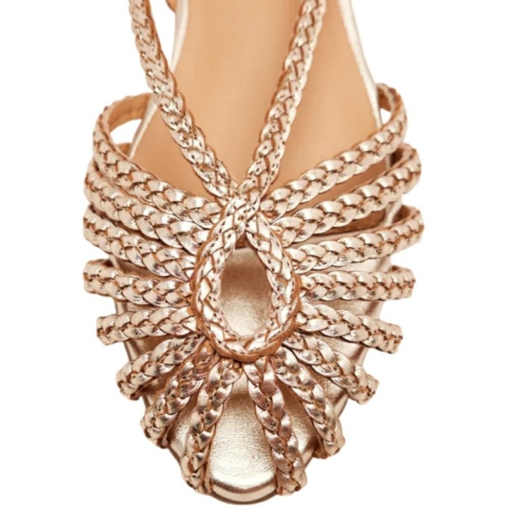 Sandalias Piel Trenzada Hingham GIOSEPPO