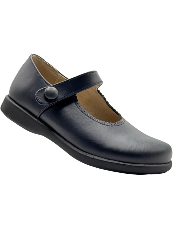 Merceditas de Piel velcro Ondas Classic De Pablos