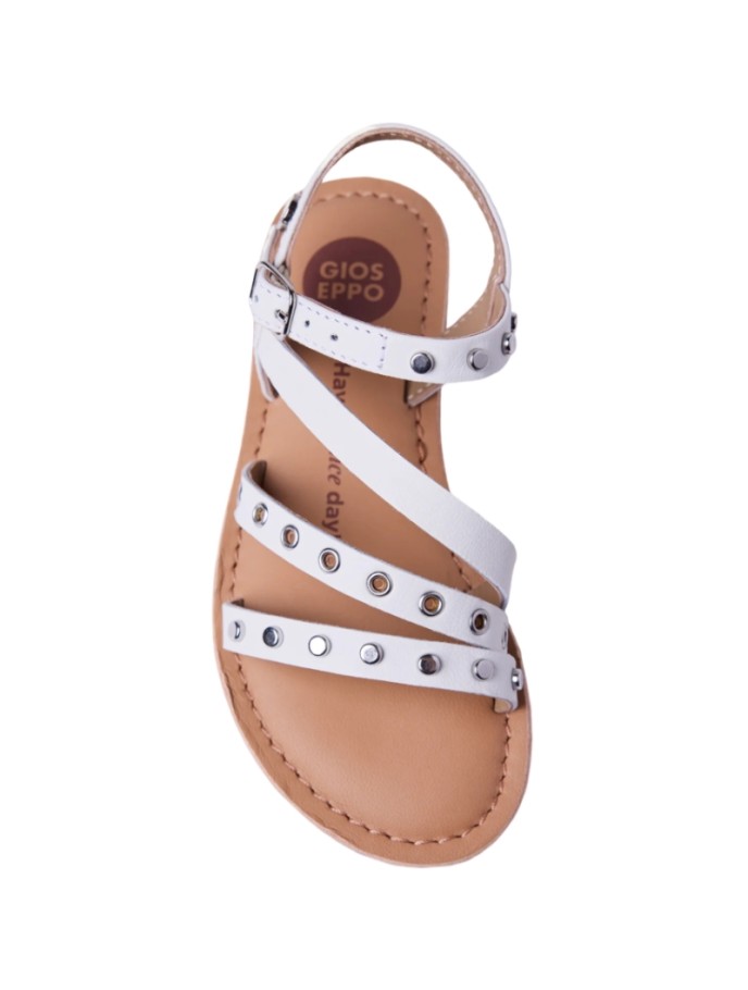 Sandalias Tiras y Tachas Piel Awasi GIOSEPPO