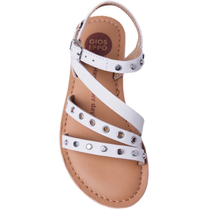 Sandalias Tiras y Tachas Piel Awasi GIOSEPPO