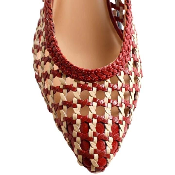 Sandalias Tacón Piel Trenzada Hounslow GIOSEPPO