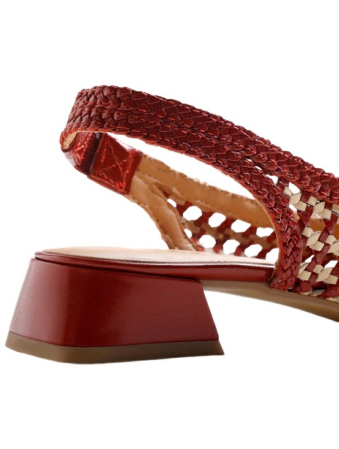 Sandalias Tacón Piel Trenzada Hounslow GIOSEPPO