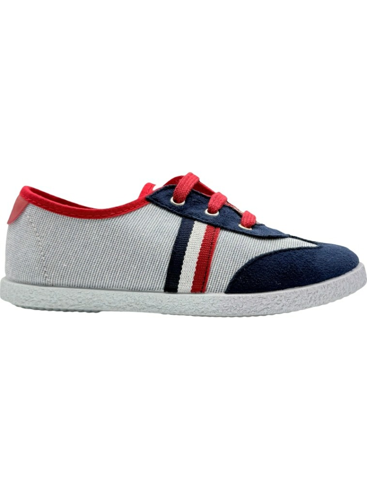 Zapatilla de Lona Combinada Tokolate