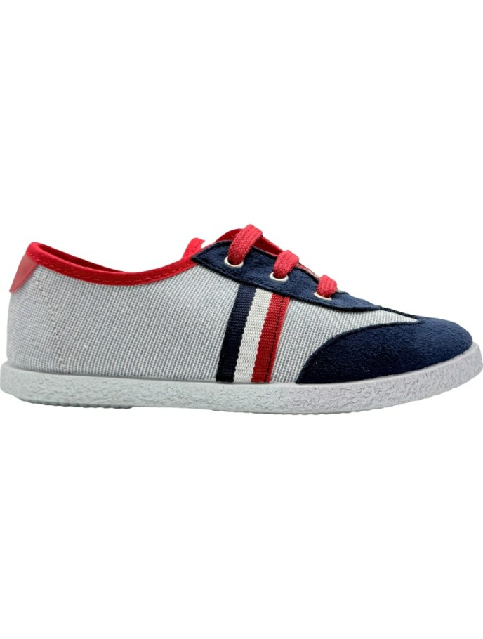 Zapatilla de Lona Combinada Tokolate